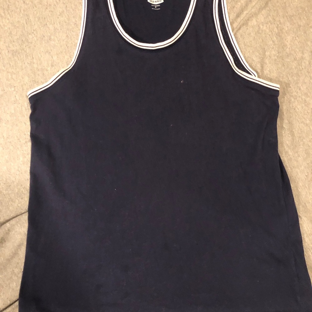 Navy tank top